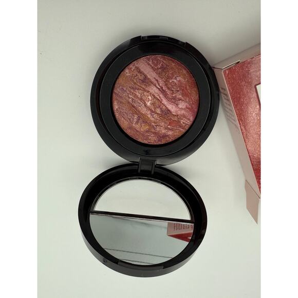 Laura Geller Baked Blush-N-Brighten Marbleized Blush 4.5g Apricot Berry - Picture 7 of 7